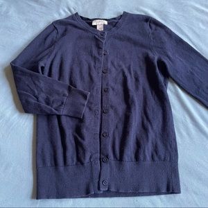Loft Cardigan - Navy Blue, Size XS